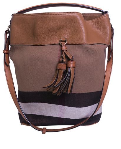 Medium Ashby Tassel Hobo Bag, front view